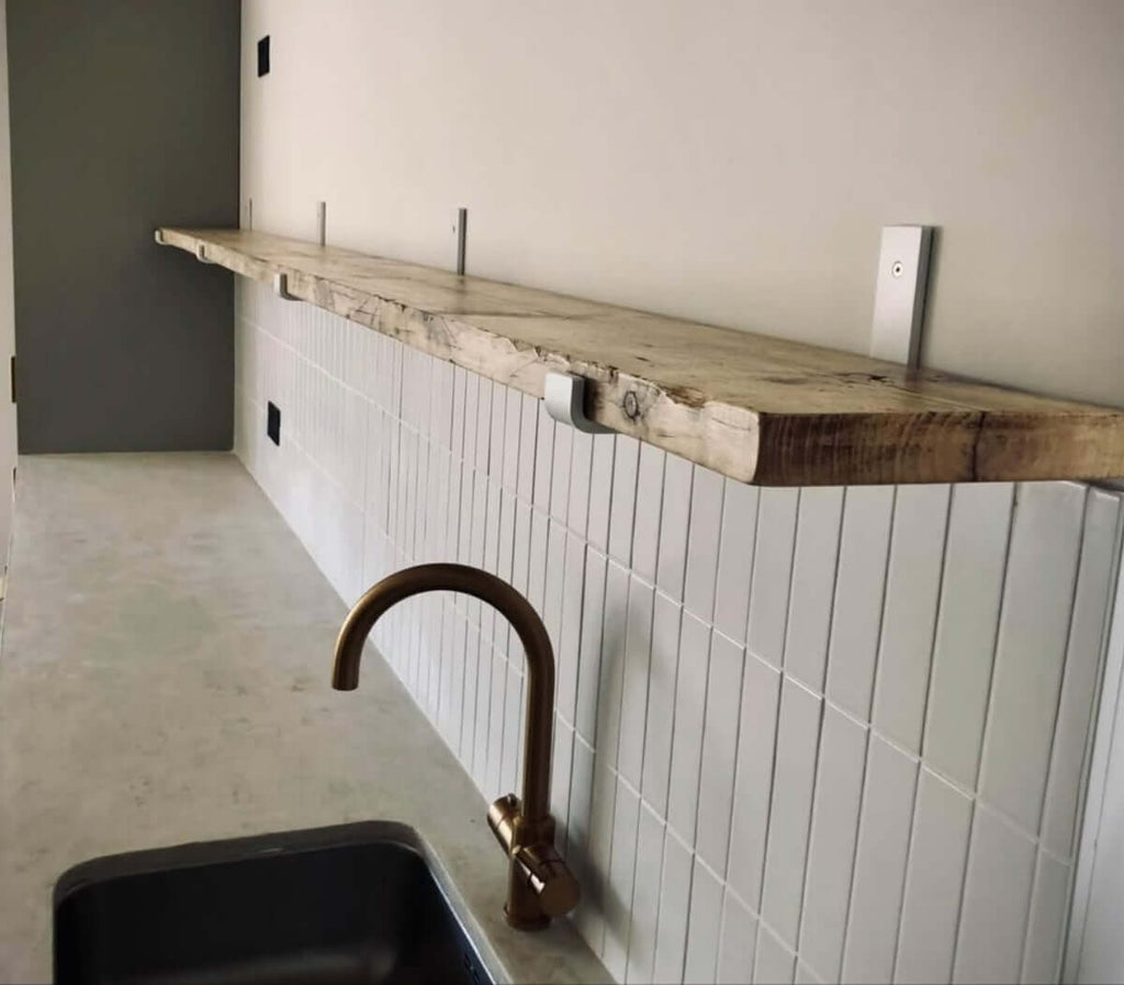 Reclaimed Scaffolding Board Rustic Shelves. Build your perfect shelf.